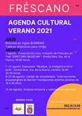 AGENDA CULTURAL VERANO 2021